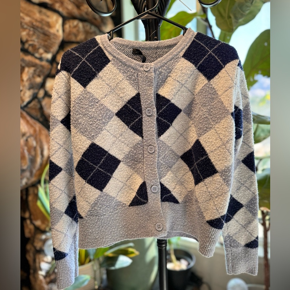 Cozy button up sweater. Fall ready!
